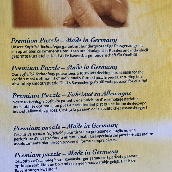 Ravensburger Brown and Gold Puzzle 1000 Piece Game - Picture 8 of 10